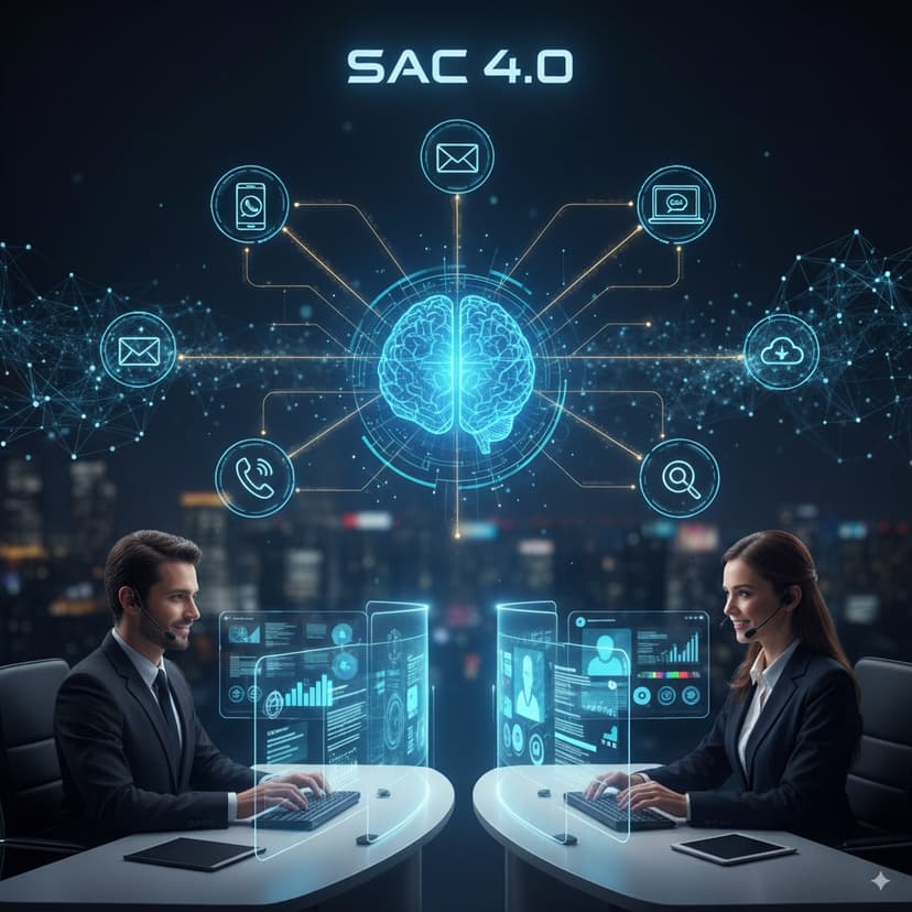 Imagem para o post Como Estruturar um SAC 4.0? Guia para Empresas que Querem Sair do Básico